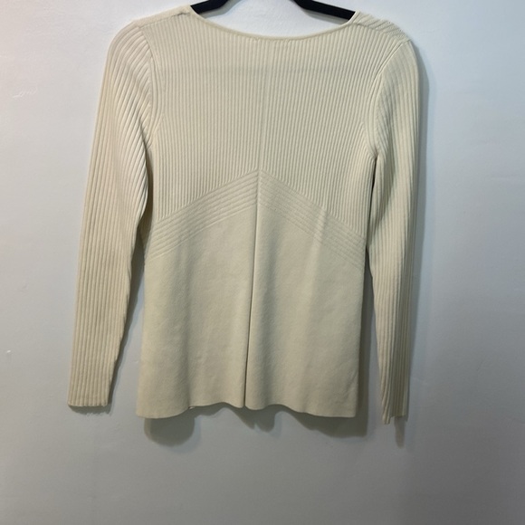 C.O.S.Women’s,Cream, V Neck,Knit,Long Sleeve Top.Size-Medium. - Picture 2 of 12